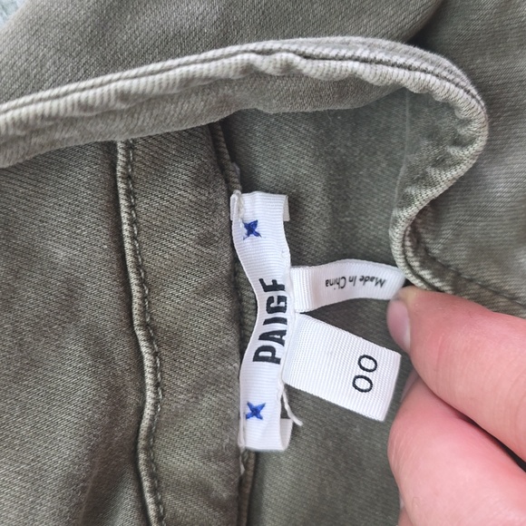 PAIGE Olive Green Apparel - Picture 3 of 3